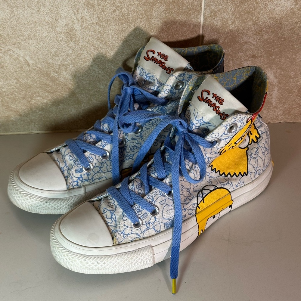 Simpson x Converse High-Top Sneakers